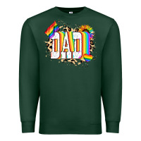 Sports Green Dad Pride Premium Sweatshirt - NancyCooperArtShop