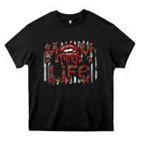 Black mom life Heavy Core Tee - SublimationCraftShop