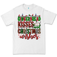 White gingerbread kisses and christmas wishes Premium Tee - FaDigitalArtStudio