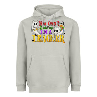 Moon Dust You Can't Scare Me I'm a Teacher Heavyweight Hoodie - texasbilliewilder