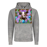 Cloud Rock easter cow eggs flowers daisys Vintage Hoodie - Artiststas