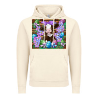Vintage Artic easter cow eggs flowers daisys Vintage Hoodie - Artiststas