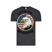 Vintage Black Lets Go Brandon American Bald Eagle Vintage Tee - Jasminsmagicworld