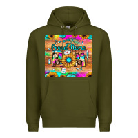 Army Green proud nurse mom Premium Hoodie - JahusDesignShop