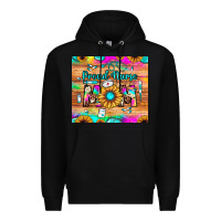 Black proud nurse mom Premium Hoodie - JahusDesignShop