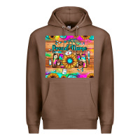 Chestnut proud nurse mom Premium Hoodie - JahusDesignShop