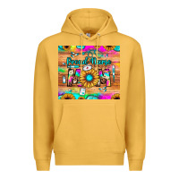 Mustard proud nurse mom Premium Hoodie - JahusDesignShop