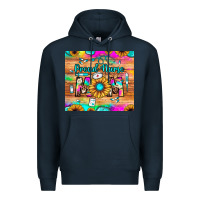 Navy proud nurse mom Premium Hoodie - JahusDesignShop