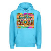 Ocean Blue proud nurse mom Premium Hoodie - JahusDesignShop