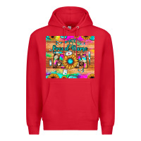 Red proud nurse mom Premium Hoodie - JahusDesignShop
