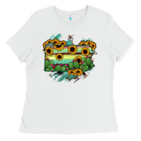 White Pennsylvania State Map Ladies Tee - RanaPortraitStore