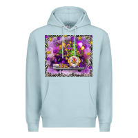 Blue Mist gnome on the truck tumbler hjf Premium Hoodie - HowdyJamesFarm