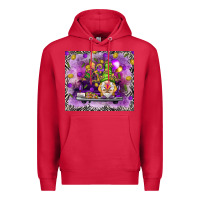 Cardinal gnome on the truck tumbler hjf Premium Hoodie - HowdyJamesFarm