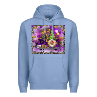 Colony Blue gnome on the truck tumbler hjf Premium Hoodie - HowdyJamesFarm