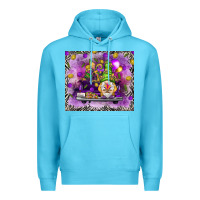 Ocean Blue gnome on the truck tumbler hjf Premium Hoodie - HowdyJamesFarm