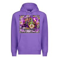 Purple gnome on the truck tumbler hjf Premium Hoodie - HowdyJamesFarm