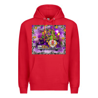 Red gnome on the truck tumbler hjf Premium Hoodie - HowdyJamesFarm