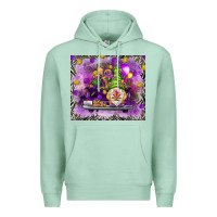 Seafoam gnome on the truck tumbler hjf Premium Hoodie - HowdyJamesFarm