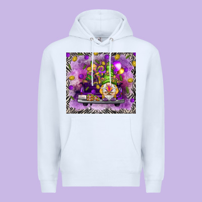 Gnome On The Truck Tumbler Hjf Premium Hoodie Designed By Howdyjamesfarm