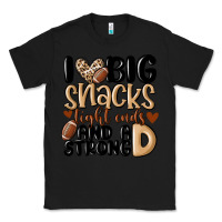 Black i love big sacks tight ends and a strong d Classic Tee - MaliasSmallBusiness