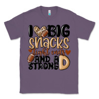 Lavender i love big sacks tight ends and a strong d Classic Tee - MaliasSmallBusiness
