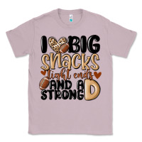 Lilac i love big sacks tight ends and a strong d Classic Tee - MaliasSmallBusiness
