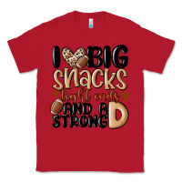 Red i love big sacks tight ends and a strong d Classic Tee - MaliasSmallBusiness