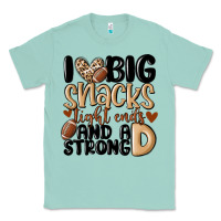 Seafoam i love big sacks tight ends and a strong d Classic Tee - MaliasSmallBusiness