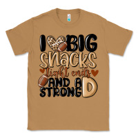 Toasted Coconut i love big sacks tight ends and a strong d Classic Tee - MaliasSmallBusiness
