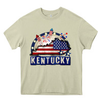 Mossy Kentucky 4th of July Heavy Core Tee - CowGirlArtShop