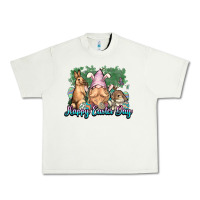 Pistachio Gnome Bunny Happy Eater Day Urban Heavy Tee - NancyCooperArtShop