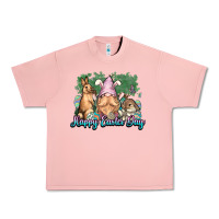 Salmon Gnome Bunny Happy Eater Day Urban Heavy Tee - NancyCooperArtShop
