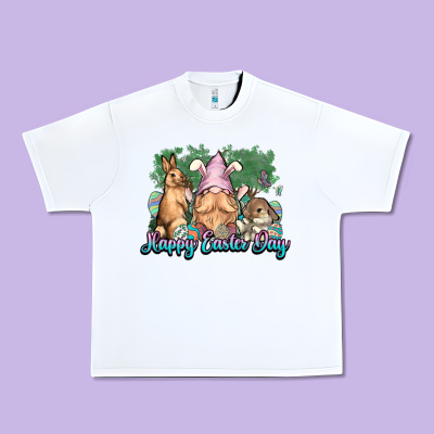 Gnome Bunny Happy Eater Day Urban Heavy Tee Designed By Nancycooperartshop