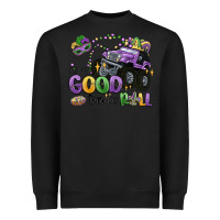 Black let the good times roll Heavyweight Sweatshirt - MaliasSmallBusiness