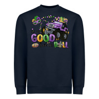 Navy let the good times roll Heavyweight Sweatshirt - MaliasSmallBusiness
