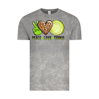 Cloud Rock peace love tennis Vintage Tee - AdoDesignShop