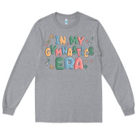 Heather Grey in my gymnastics era Long Sleeve Tee - MaliasSmallBusiness
