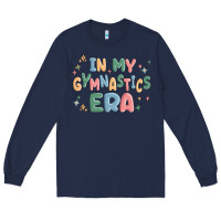 Navy in my gymnastics era Long Sleeve Tee - MaliasSmallBusiness