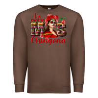 Chestnut La mama mos Chingona Premium Sweatshirt - NancyCooperArtShop