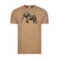 Vintage Coffee Elephant Vintage Tee - LillyAllenDesigns