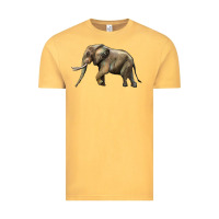 Vintage Mustard Elephant Vintage Tee - LillyAllenDesigns
