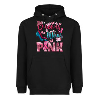 Black Queens wear pink Breast Cancer Heavyweight Hoodie - NancyCooperArtShop