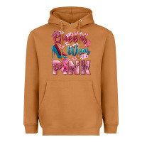 Meerkat Queens wear pink Breast Cancer Heavyweight Hoodie - NancyCooperArtShop