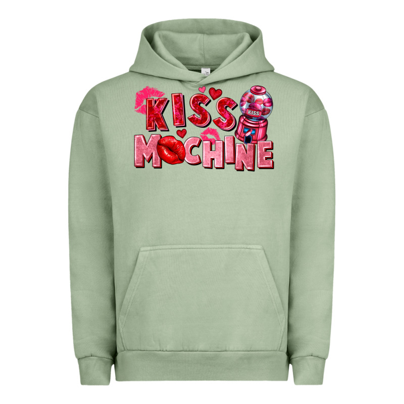 Kiss Machine Valentine's Day Urban Hoodie by FaDigitalArtStudio | Teevron