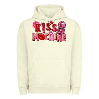 Pigment Pistachio Kiss machine Valentine's Day Urban Hoodie - FaDigitalArtStudio
