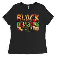 Black Black Teacher magic juneteenth Ladies Tee - Zillion Design Studio