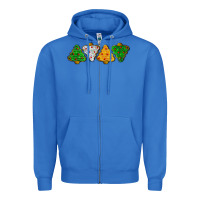 True Royal christmas tree cookies Zipper Hoodie - LillyAllenDesigns