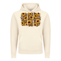 Vintage Artic sunflower leopard background Vintage Hoodie - AdoDesignShop