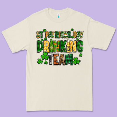 St Patricks Day Drinking Team Premium Tee Designed By Adodesignshop