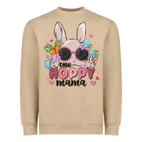 Mushroom one hoppy mama Heavyweight Sweatshirt - MaliasSmallBusiness